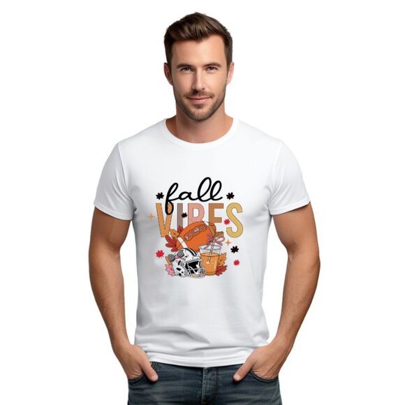 ๐ Youth Unisex Fall Vibes Tee ๐ - Picture 8 of 9